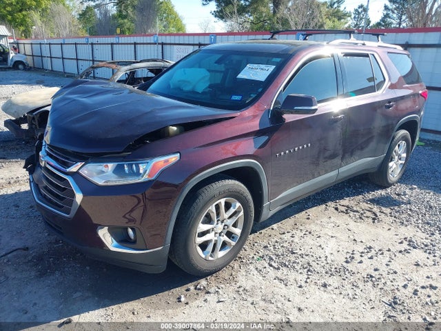 Chevrolet Traverse 1lt 2018 1GNERGKW4JJ158625 Image 2