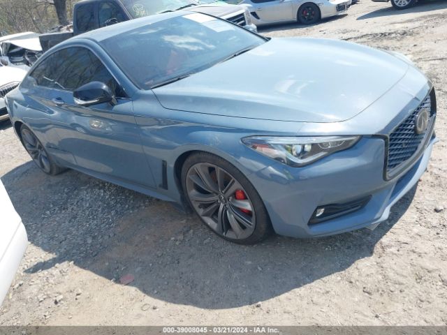 39008045 :رقم المزاد ، JN1FV7LK3MM530451 vin ، 2021 Infiniti Q60 Red Sport 400 مزاد بيع