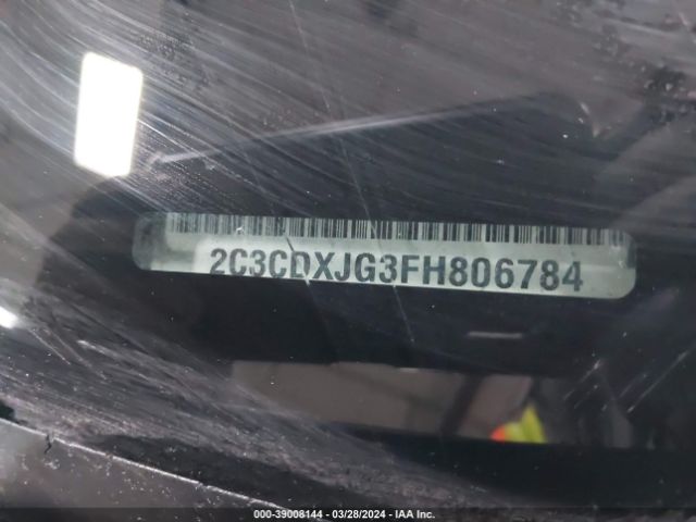 2C3CDXJG3FH806784 Dodge Charger Sxt