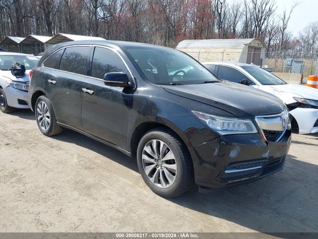 Acura Mdx Technology Package 2015 5FRYD4H43FB031225 zdjęcie główne