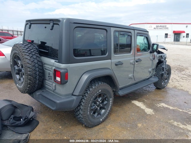 1C4HJXDG9MW646642 Jeep Wrangler Unlimited Willys 4x4