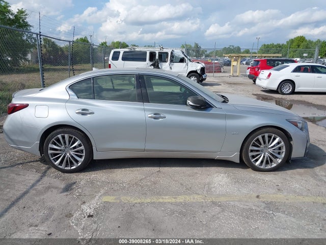2018 Infiniti Q50 3.0t Sport მანქანა იყიდება აუქციონზე, vin: JN1EV7AR6JM435406, აუქციონის ნომერი: 39008265