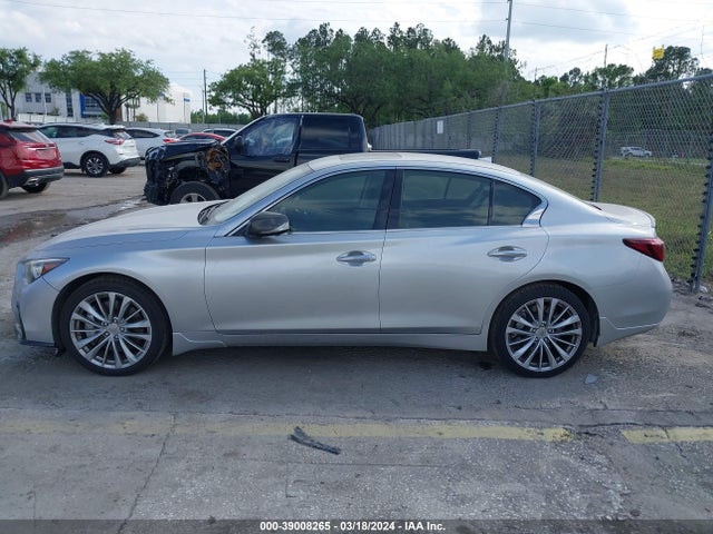 2018 Infiniti Q50 3.0t Sport მანქანა იყიდება აუქციონზე, vin: JN1EV7AR6JM435406, აუქციონის ნომერი: 39008265