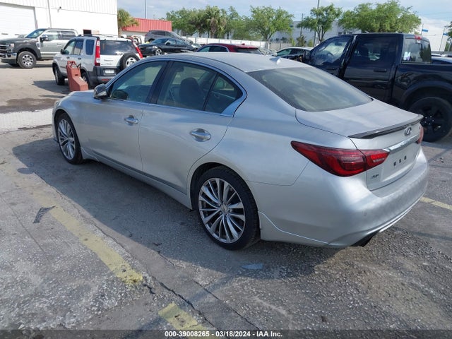 2018 Infiniti Q50 3.0t Sport მანქანა იყიდება აუქციონზე, vin: JN1EV7AR6JM435406, აუქციონის ნომერი: 39008265