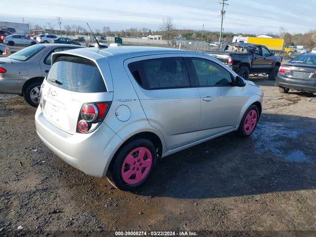 Chevrolet Sonic Ls Auto 2014 1G1JA6SH1E4240223 Image 4