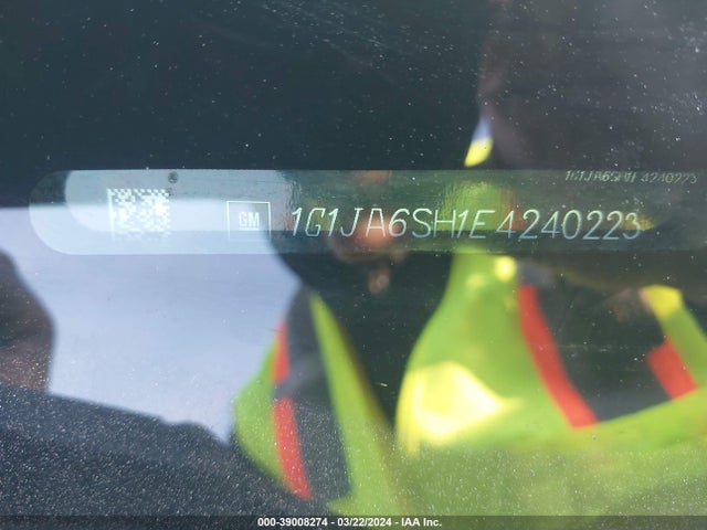 Chevrolet Sonic Ls Auto 2014 1G1JA6SH1E4240223 Image 9