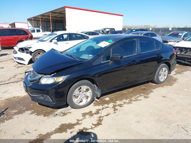 Honda Civic Lx 2015 2HGFB2F5XFH562934 Image 2