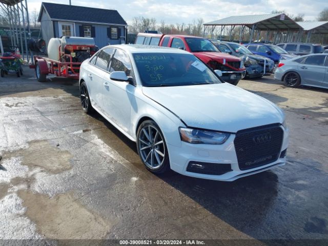 39008521 :رقم المزاد ، WAUBGAFL3GA008347 vin ، 2016 Audi S4 3.0t Premium Plus مزاد بيع