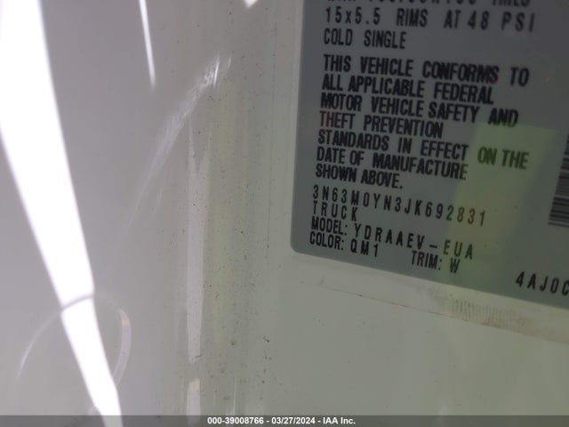 Chevrolet City Express 1ls 2018 3N63M0YN3JK692831 Image 9