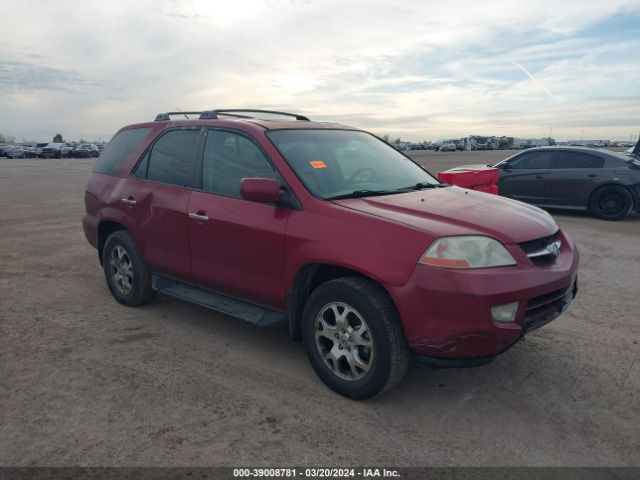 Auction sale of the 2002 Acura Mdx, vin: 2HNYD18692H519370, lot number: 39008781