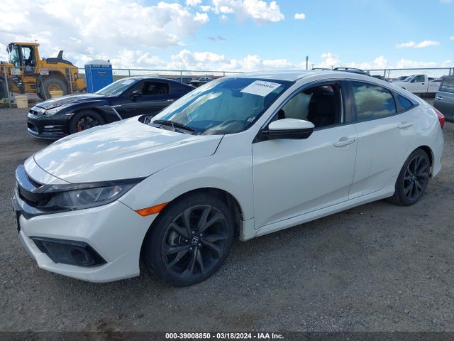 Honda Civic Sport 2019 2HGFC2F81KH538779 Image 2