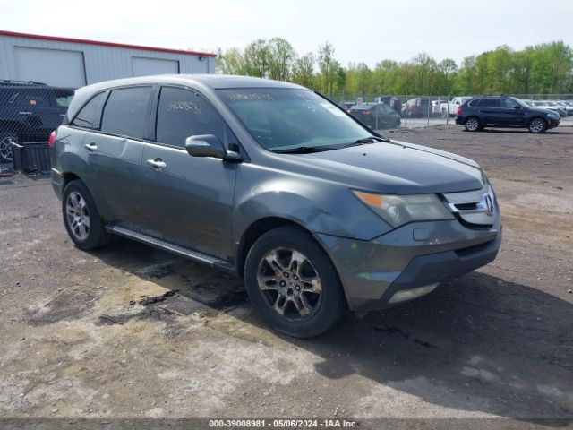 Auction sale of the 2008 Acura Mdx, vin: 2HNYD28218H002558, lot number: 39008981