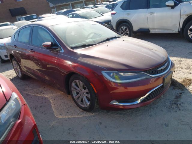 Auction sale of the 2015 Chrysler 200 Limited, vin: 1C3CCCAB4FN521440, lot number: 39009407