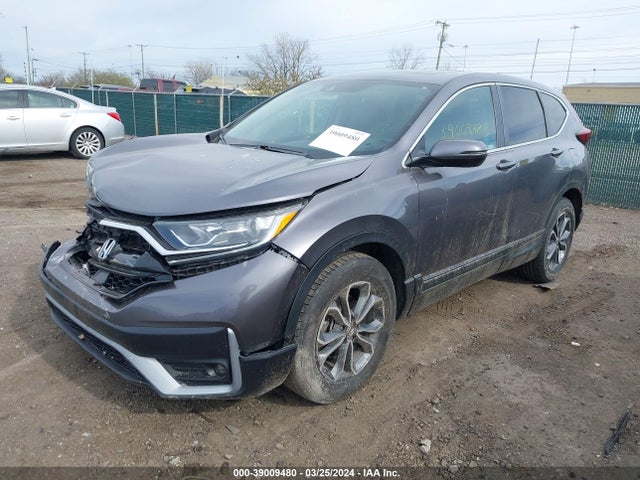 Honda Cr-v Awd Ex-l 2021 7FARW2H84ME001093 Image 2