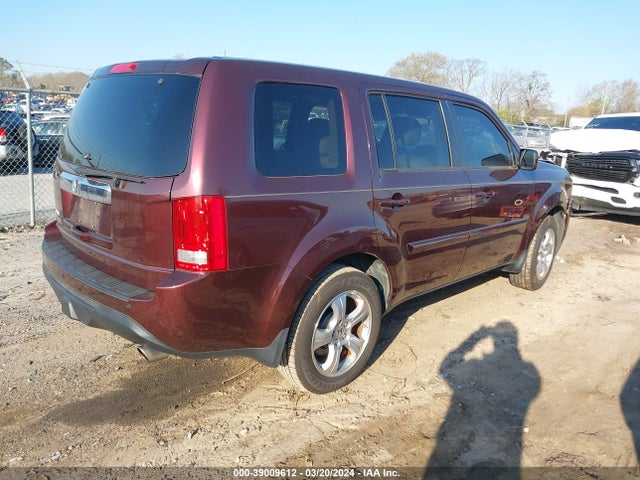 Honda Pilot Ex-l 2015 5FNYF3H51FB003759 Image 4