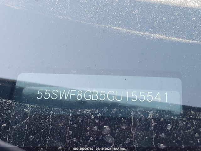 55SWF8GB5GU155541 Mercedes-Benz Amg C 63