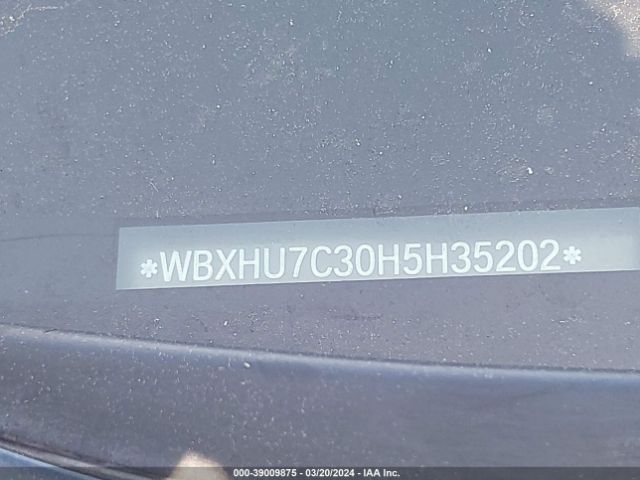 WBXHU7C30H5H35202 BMW X1 Sdrive28i
