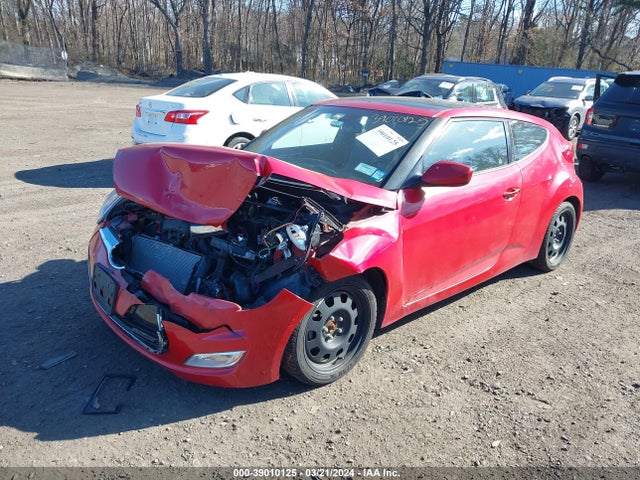 Hyundai Veloster Base W/gray 2014 KMHTC6AD6EU192951 Image 2