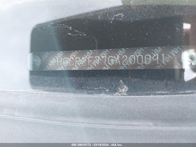 Honda ACCORD EX 2016 1HGCR2F77GA200091 Image 9