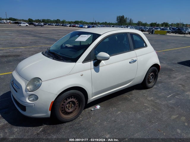 2012 FIAT 500 3C3CFFAR6CT400359 Photo 1