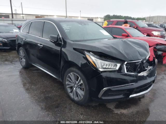 Продаж на аукціоні авто 2018 Acura Mdx Technology Package   Acurawatch Plus Pkg, vin: 5J8YD3H54JL005955, номер лоту: 39010299