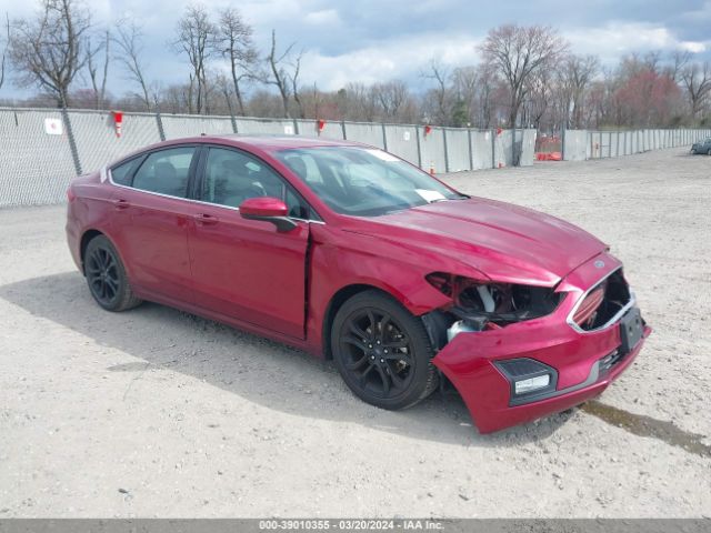 Auction sale of the 2019 Ford Fusion Se, vin: 3FA6P0HD6KR126336, lot number: 39010355