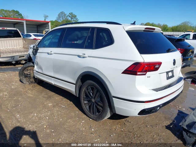 3VV8B7AX6NM143106 Volkswagen Tiguan 2.0t Se R-line Black