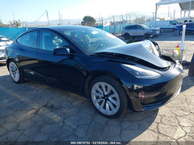 2021 Tesla Model 3 Long Range Dual Motor All-wheel Drive მანქანა იყიდება აუქციონზე, vin: 5YJ3E1EB1MF936599, აუქციონის ნომერი: 39010752