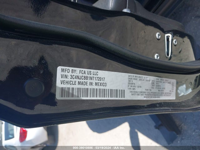 Jeep Compass Altitude Fwd 2022 3C4NJCBB1NT172017 Image 9