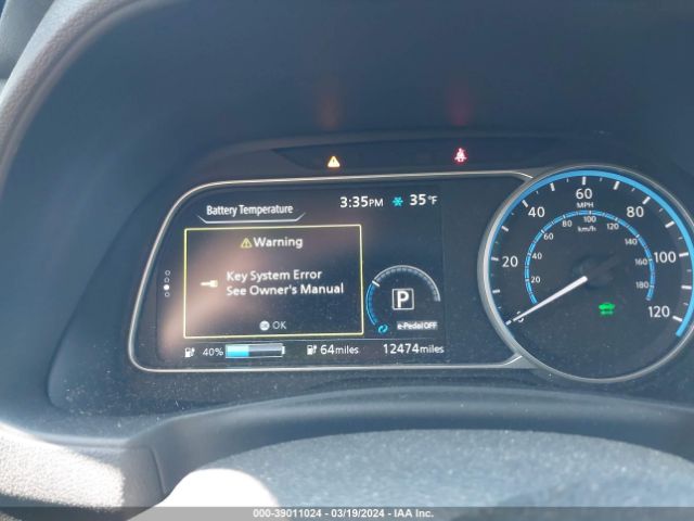 1N4AZ1BV1PC554932 Nissan Leaf S 40 Kwh