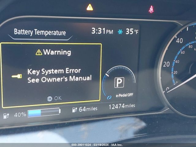 1N4AZ1BV1PC554932 Nissan Leaf S 40 Kwh