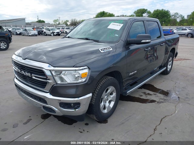RAM 1500 Big Horn  4x4 5'7 Box 2021 1C6RRFFG1MN613166 Image 2