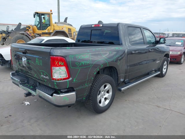 RAM 1500 Big Horn  4x4 5'7 Box 2021 1C6RRFFG1MN613166 Image 4