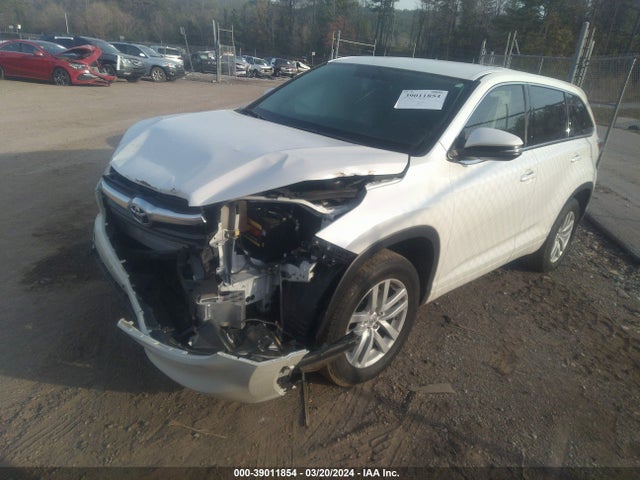 Toyota Highlander Le 2014 5TDZARFH3ES007387 Image 2