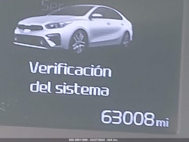 3KPF34AD3KE068393 KIA FORTE S