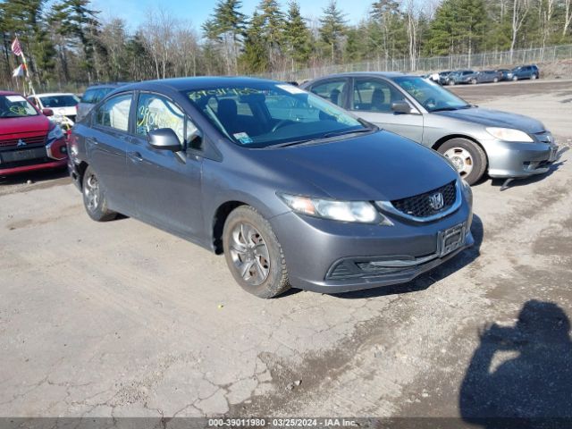 Auction sale of the 2013 Honda Civic Lx, vin: 2HGFB2F5XDH597910, lot number: 39011980