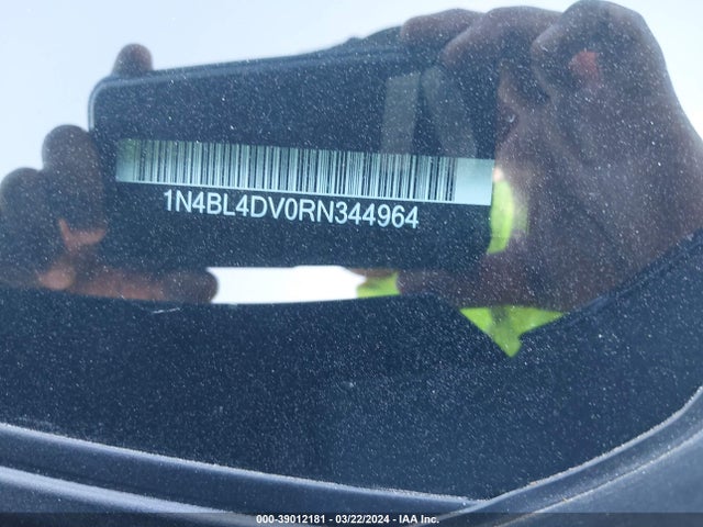 Nissan Altima Sv Fwd 2024 1N4BL4DV0RN344964 Image 9