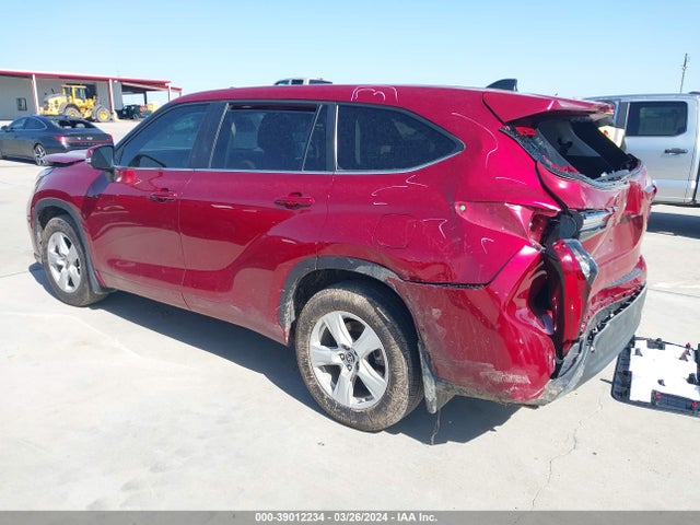 5TDZARAH6PS519221 Toyota Highlander Hybrid Le