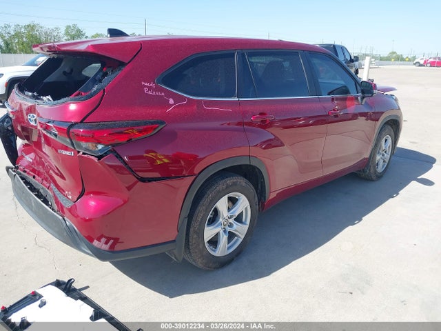 5TDZARAH6PS519221 Toyota Highlander Hybrid Le