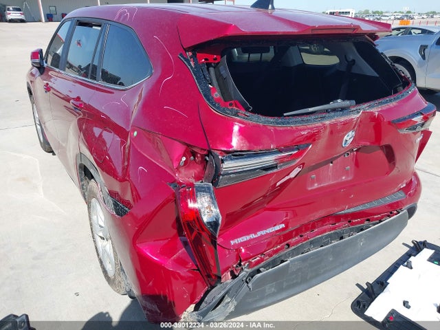 5TDZARAH6PS519221 Toyota Highlander Hybrid Le