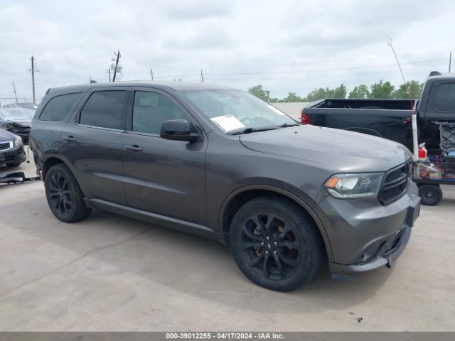 1C4RDHAGXKC573270 Dodge Durango Sxt Plus Rwd
