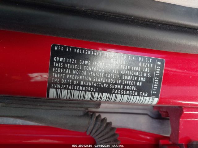 3VWJP7AT4EM605951 Volkswagen Beetle 2.5l