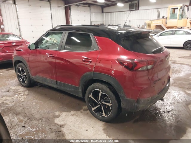 Chevrolet Trailblazer Awd Rs 2021 KL79MUSL4MB026568 Image 3