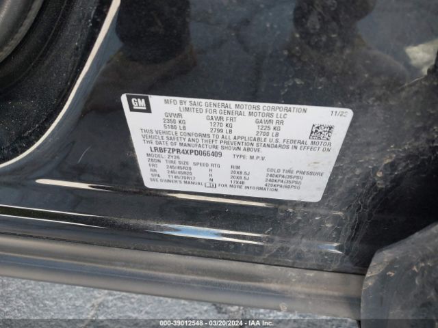 LRBFZPR4XPD066409 Buick Envision Essence Awd