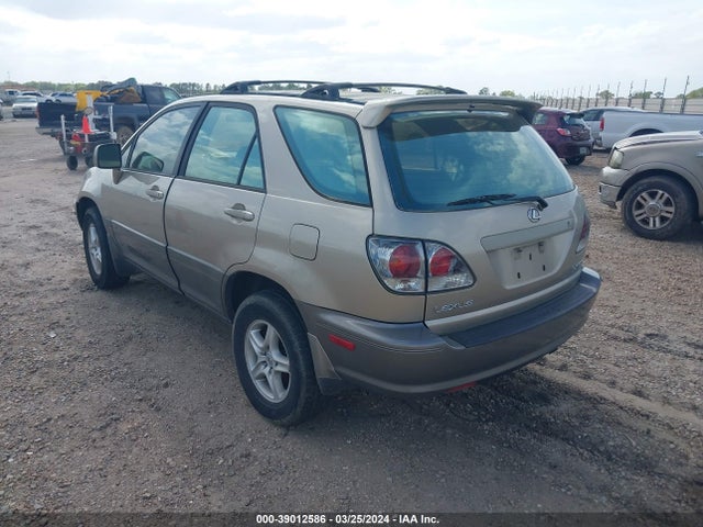 39012586 :رقم المزاد ، JTJHF10U630313243 vin ، 2003 Lexus Rx 300 مزاد بيع