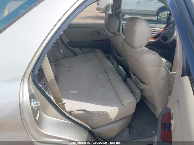 39012586 :رقم المزاد ، JTJHF10U630313243 vin ، 2003 Lexus Rx 300 مزاد بيع