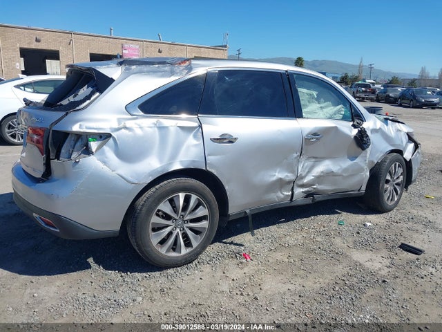 Acura Mdx Technology Package 2014 5FRYD3H40EB008980 Image 4