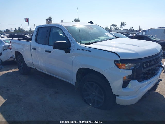 Chevrolet Silverado 1500 2wd Double Cab Standard Bed Custom 2023 1GCRABEK8PZ335779 Image 1