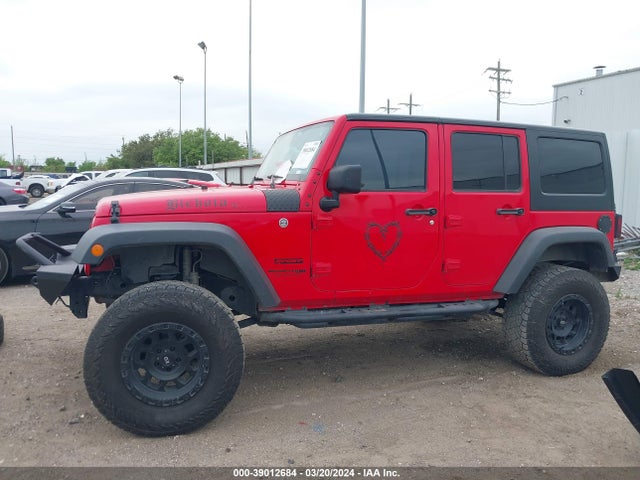 1C4BJWDG2JL835100 Jeep Wrangler Jk Unlimited Sport S 4x4