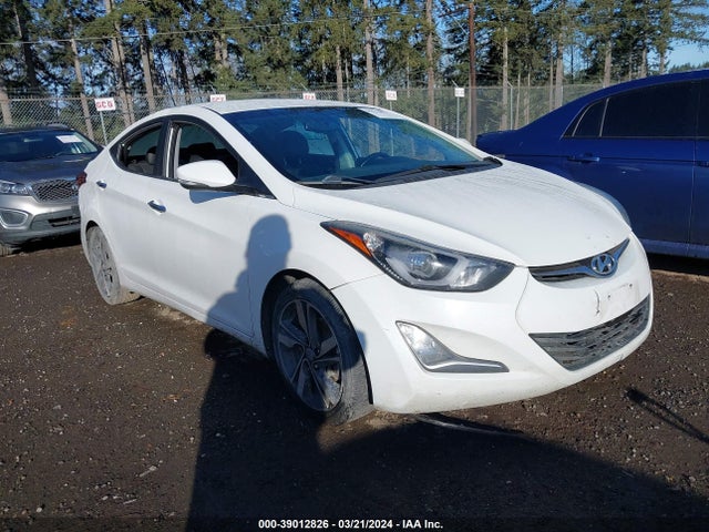 Hyundai Elantra Limited 2014 5NPDH4AE2EH511795 Image 1